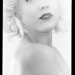 Burlesque performer Harper Rose in Hollywood, CA. GLIU PHOTO 2013