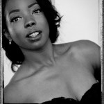 Burlesque performer Jessabelle Thunder in Hollywood, CA. GLIU PHOTO 2013