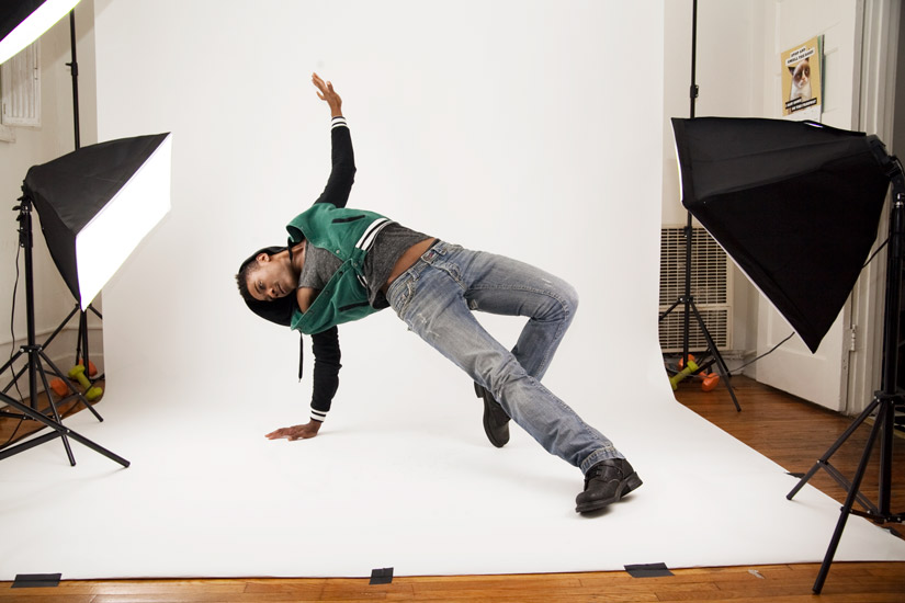 In the studio with Kirby Harrell in Hollywood, CA. 2014. GLIU PHOTO. Ginger Liu Photography.