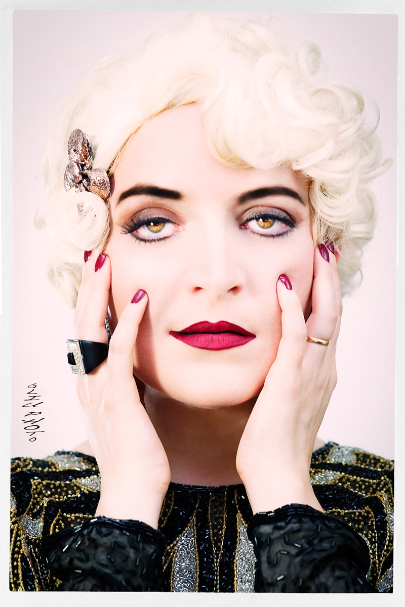 Burlesque performer Isabella St Sinwell in #Hollywood CA 2014. GLIU PHOTO. Ginger Liu #Photography