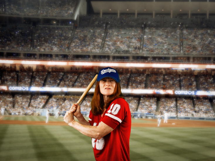 Ginger Liu at the Ball Game Los Angeles