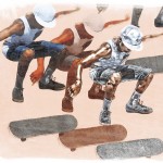 Skate Love - Original Art by GLIUPHOTO